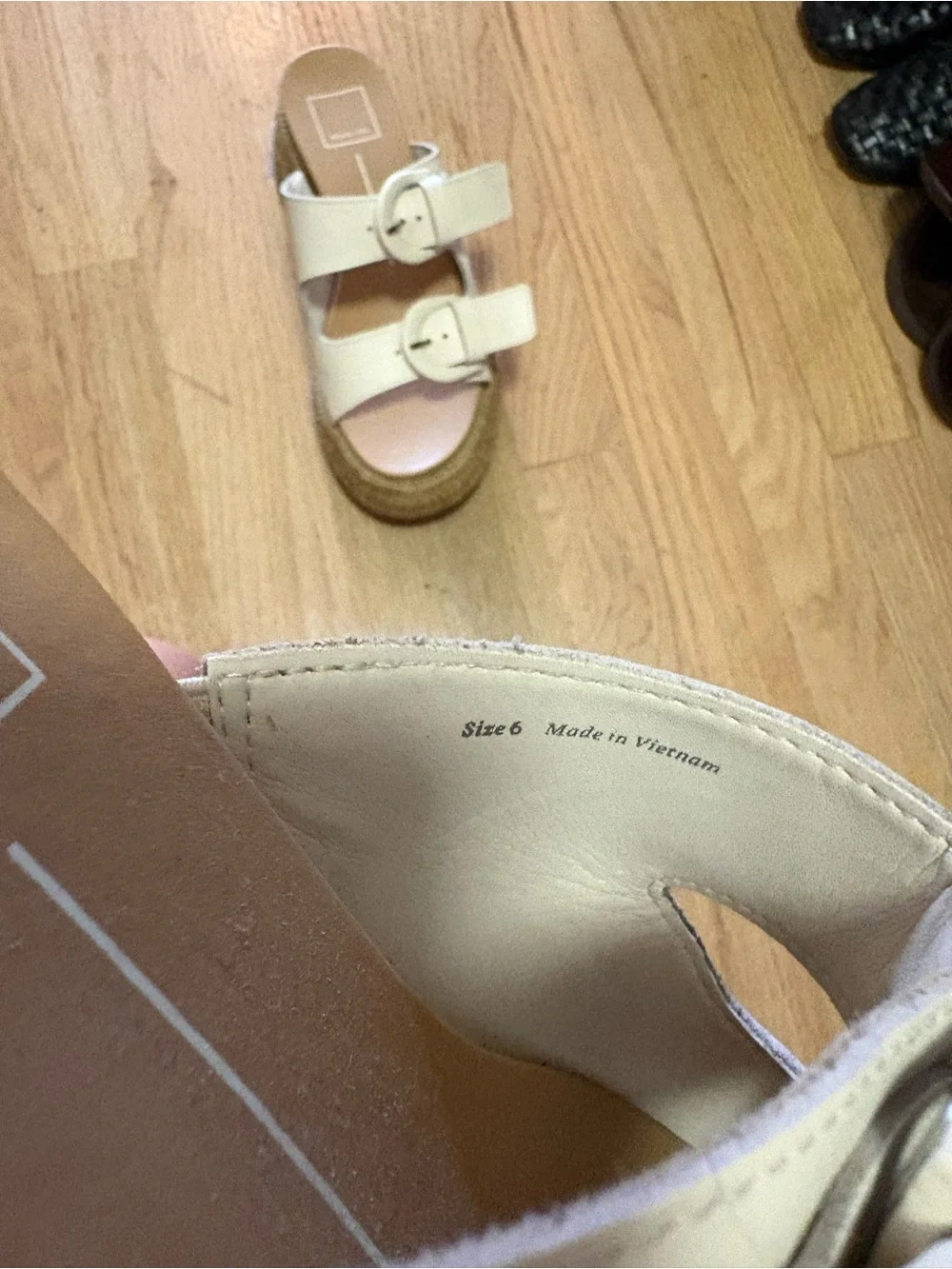 Dolce Vita Cream Double-Buckle Espadrille Sandals for Kids